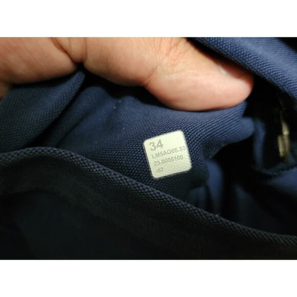 Lululemon ABC Slim Fit 5 Pocket Pants Casual Work Mens 34 X 30 Navy Blue LM5AQ6S - Picture 7 of 8